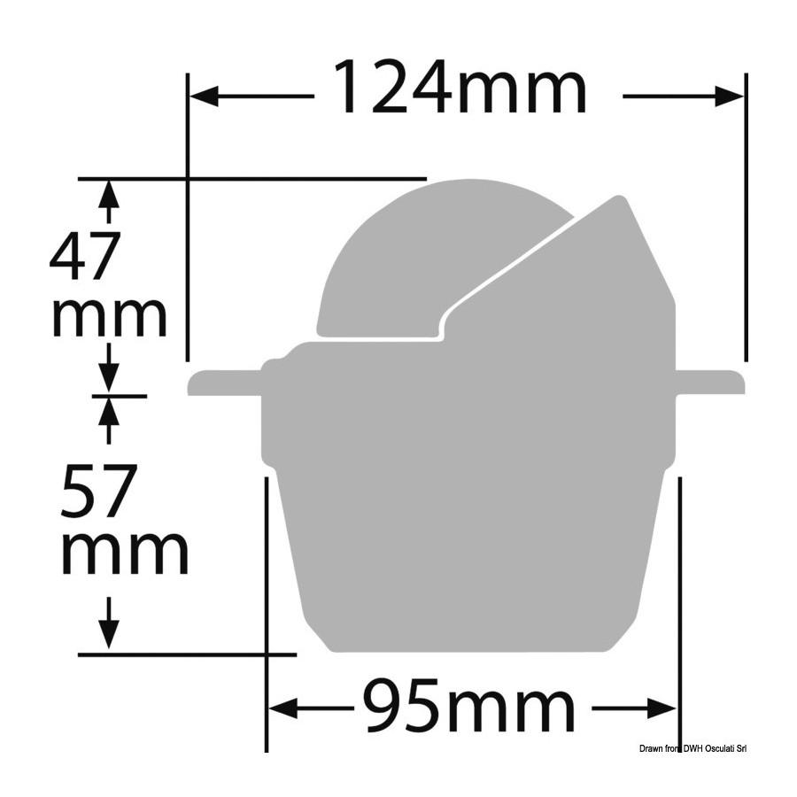 Compas RITCHIE Explorer 2" 3/4 (70 mm) avec compensateurs et éclairage 