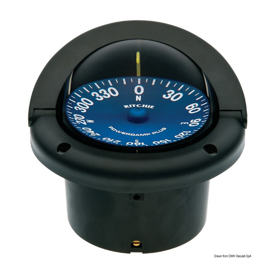 Compas RITCHIE Supersport Variante ou Accessoires Réduit:Supersport 3"3/4 noir/bleu *25.087.01*