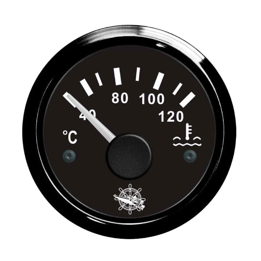 Indicateur de température Variante ou Accessoires Réduit:niveau d'eau 40/120° noir/noir *27.320.08*