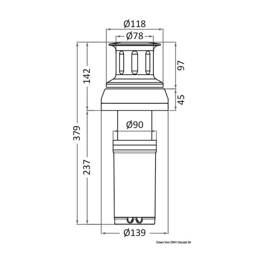 Treuil de touage ITALWINCH Nestor V 