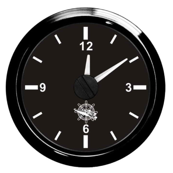 Horloge au quartz Variante ou Accessoires Réduit:quartz noir/noir *27.320.27*