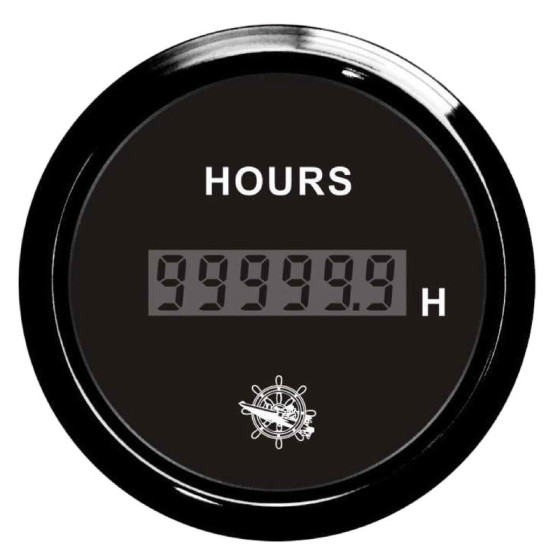 Compte-heures numérique Variante ou Accessoires Réduit:noir/noir *27.320.36*