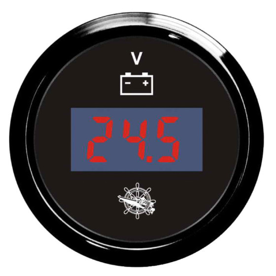 Voltmètre numérique Variante ou Accessoires Réduit:8/32 V noir/noir *27.320.40*