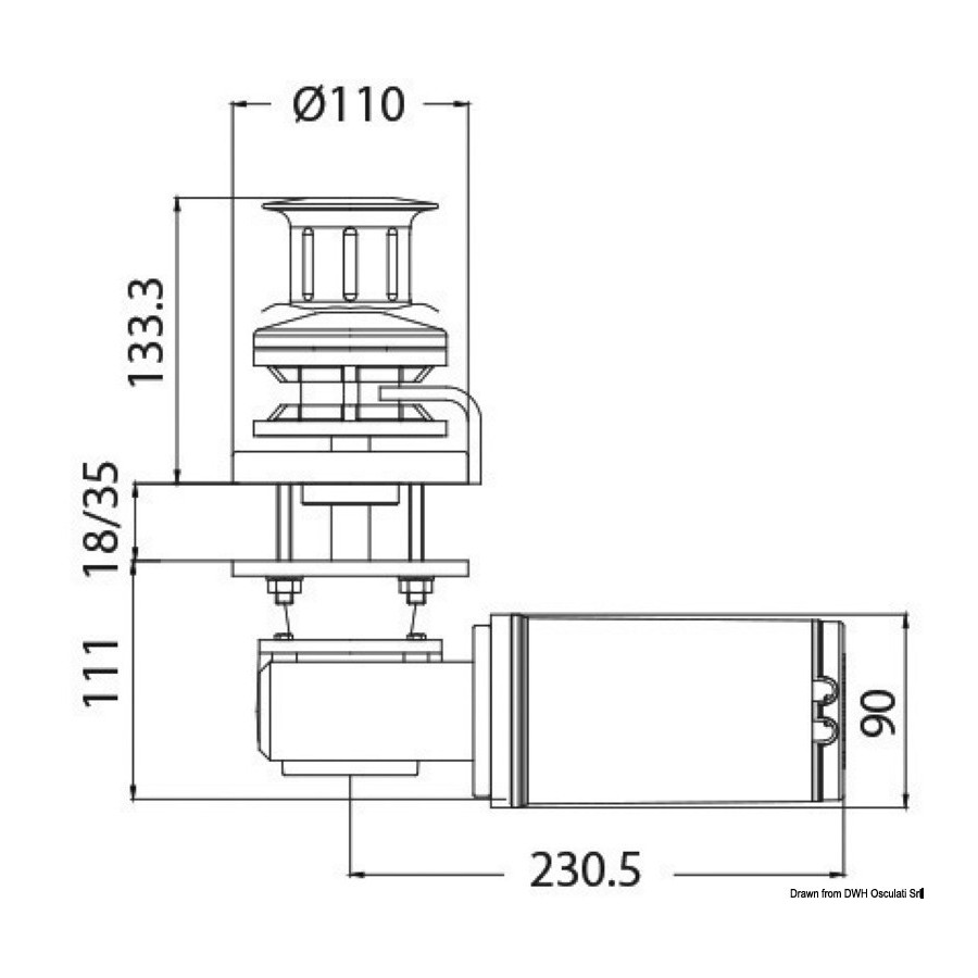 Treuil ITALWINCH Smart-R1 