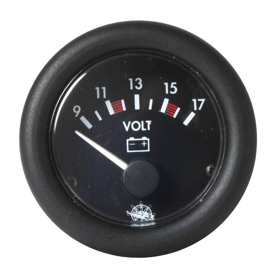 Voltmètre GUARDIAN Variante ou Accessoires Réduit:noir 10-16 V *27.433.01*