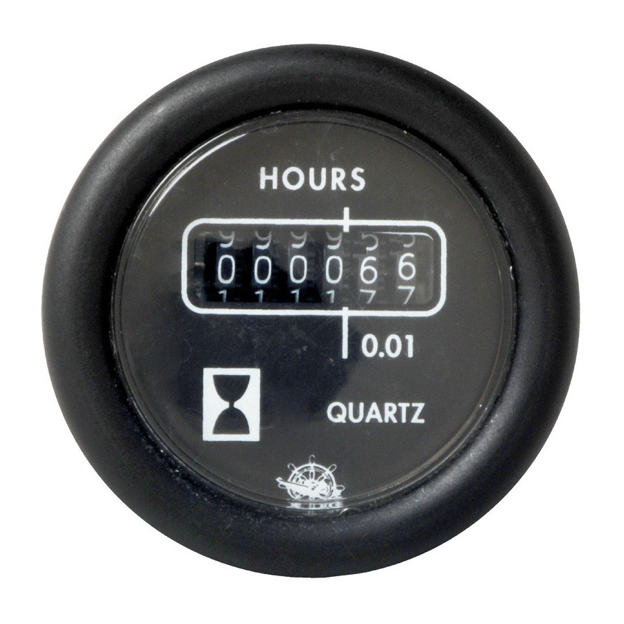 Compte-heures GUARDIAN Variante ou Accessoires Réduit:noir 12 V *27.434.01*