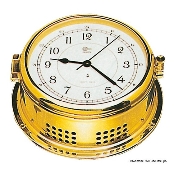 Horloge marine boîtier en laiton 