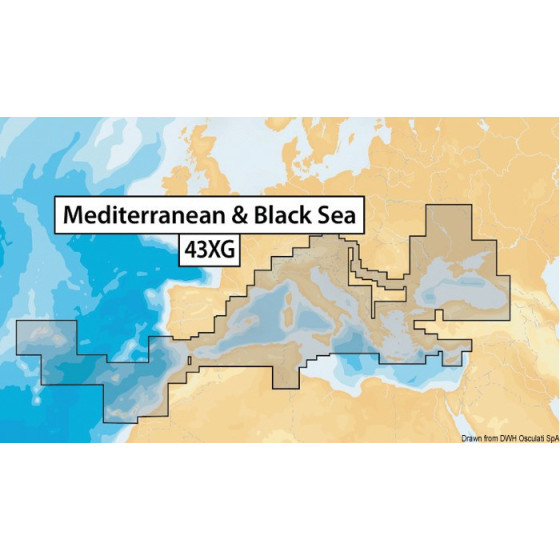NAVIONICS maps Variante ou Accessoires Réduit:nautical chart *29.080.08*