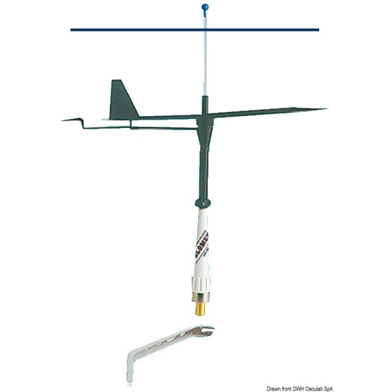 Wind vane indicator 