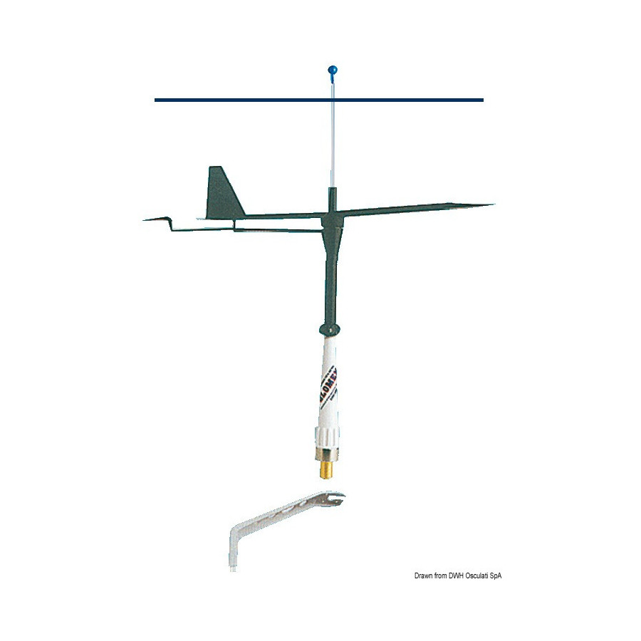 Wind vane indicator 