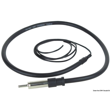 Free cable FM/AM antenna