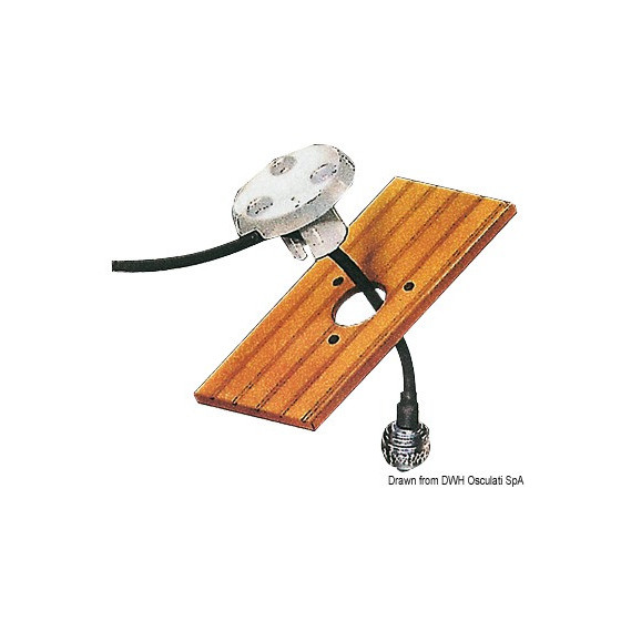 GLOMEX deck nylon fairlead 