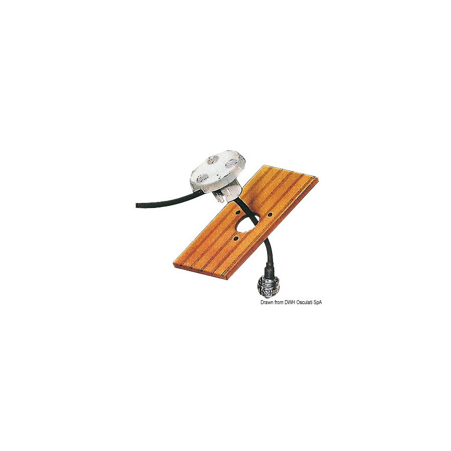 GLOMEX deck nylon fairlead 