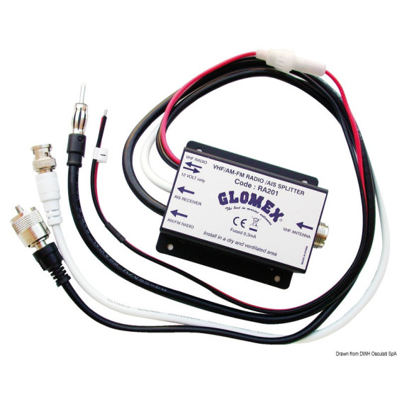 Splitter RA201 radio - GLOMEX 