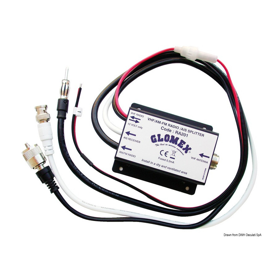 Splitter RA201 radio - GLOMEX 