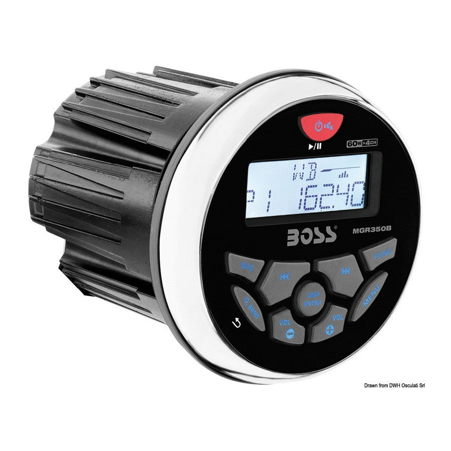 BOSS FM/AM/Bluetooth/USB/MP3 radio for dashboard 