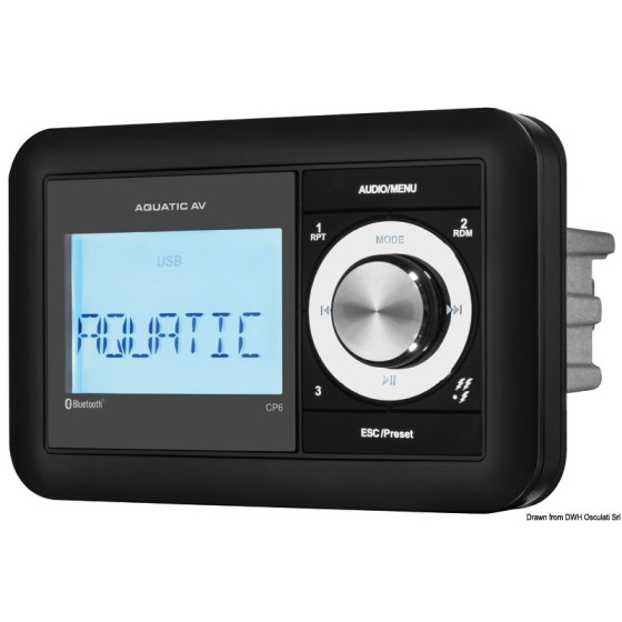 Tuner étanche à l'eau CP6 AQUATIC AV Compact 
