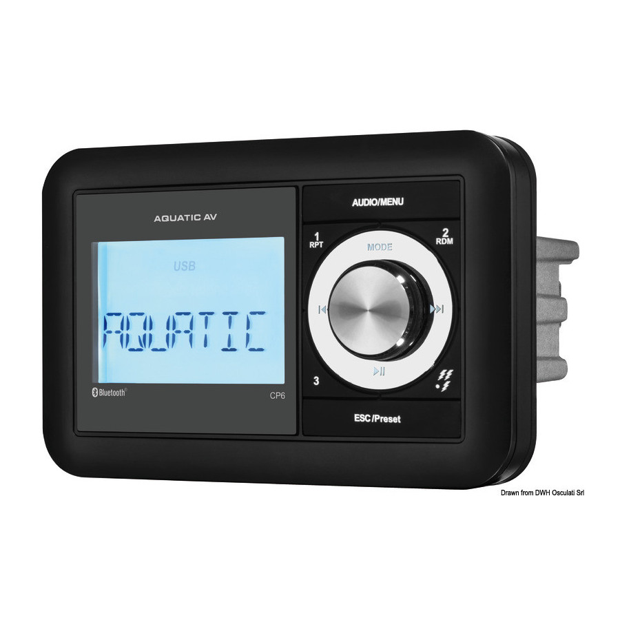 Tuner étanche à l'eau CP6 AQUATIC AV Compact 