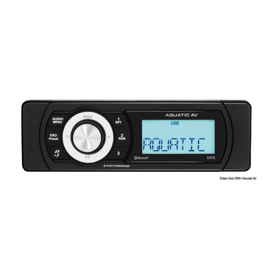MP6 watertight tuner AQUATIC AV Variante ou Accessoires Réduit:tuner *29.548.81*