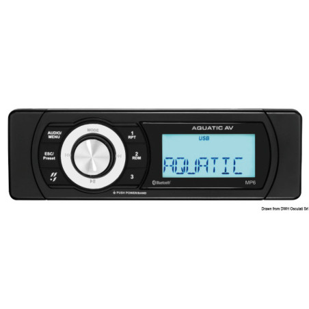 MP6 watertight tuner AQUATIC AV