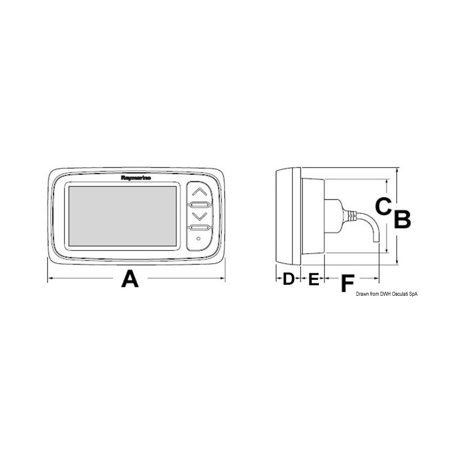 RAYMARINE i40 compact digital displays 