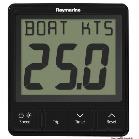 RAYMARINE i50 / i60 instruments Variante ou Accessoires Réduit:Speed digital display *29.592.01*