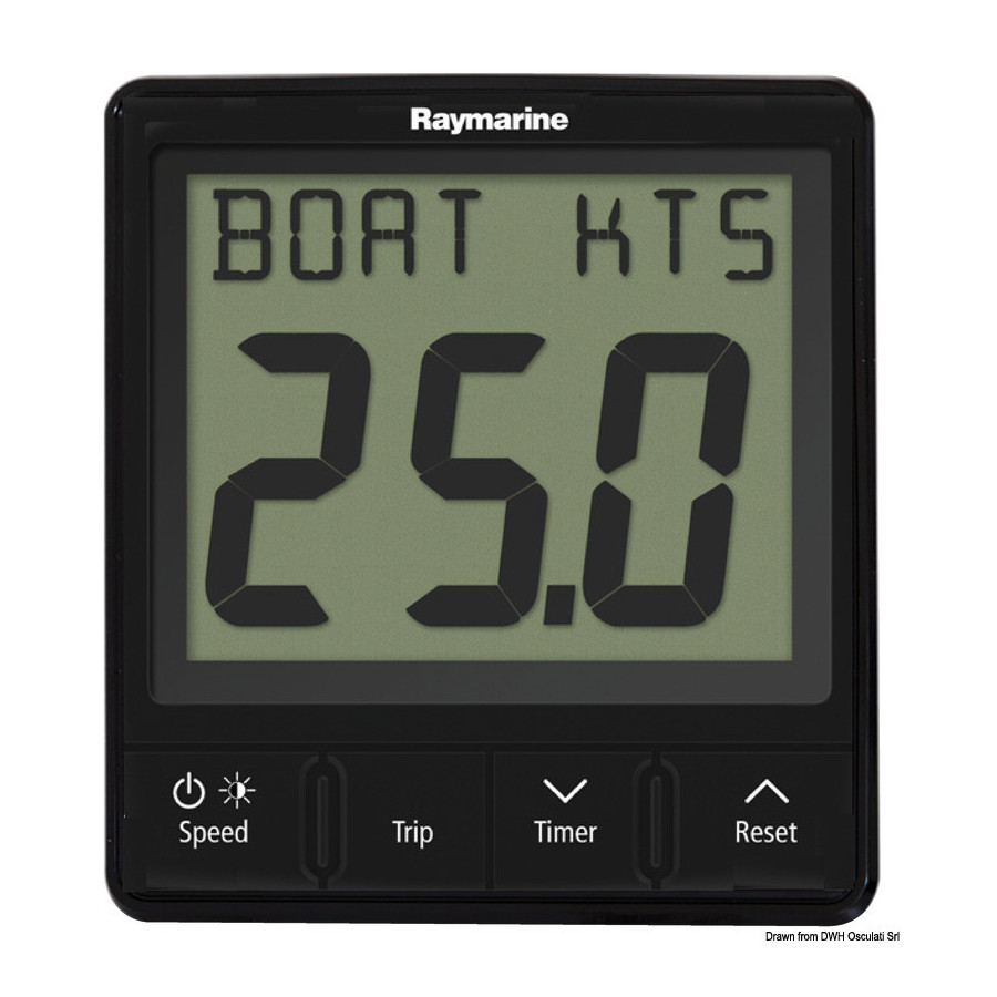 RAYMARINE i50 / i60 instruments Variante ou Accessoires Réduit:Speed digital display *29.592.01*
