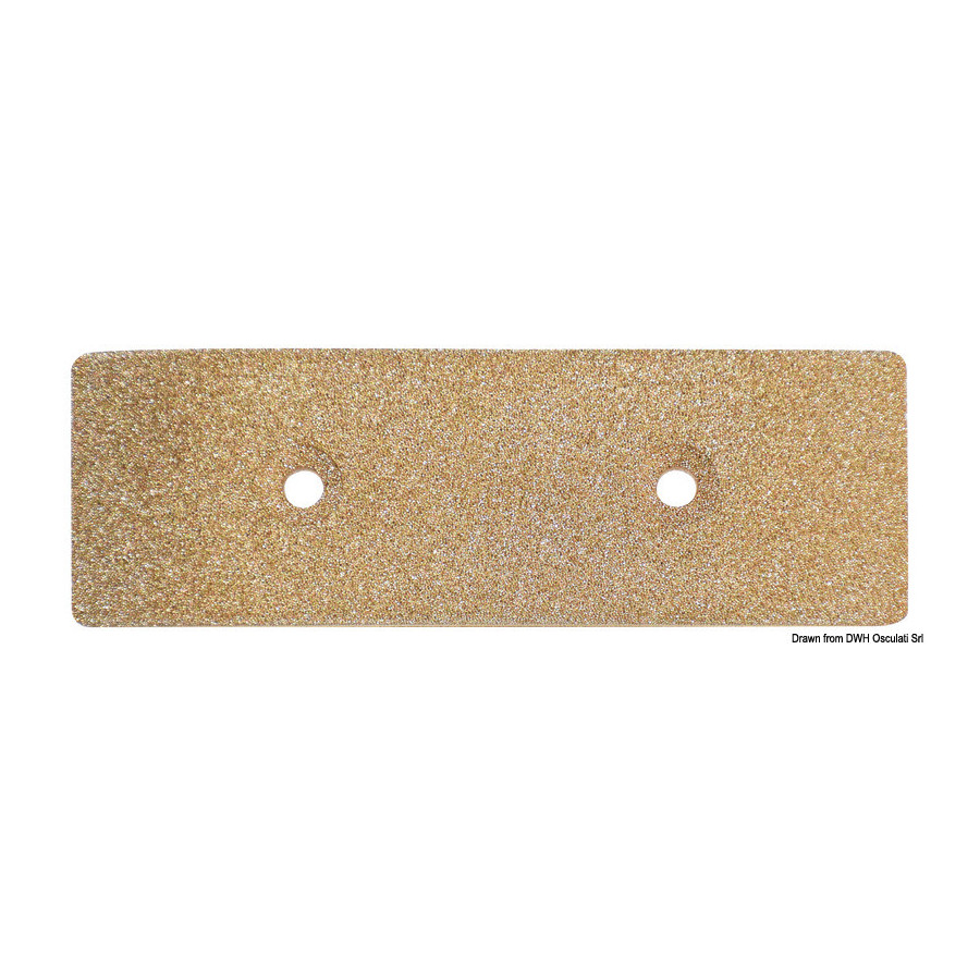 GROUNDPLATE mass plates equipped with special nuts and bolts 