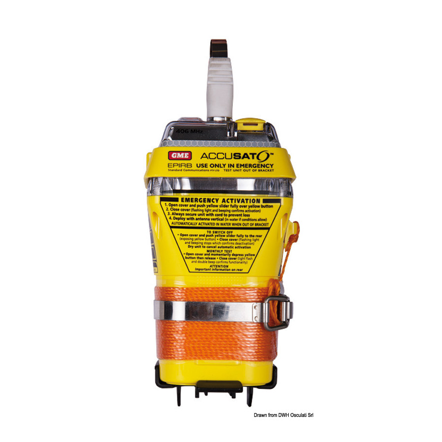 Manual release EPIRB 