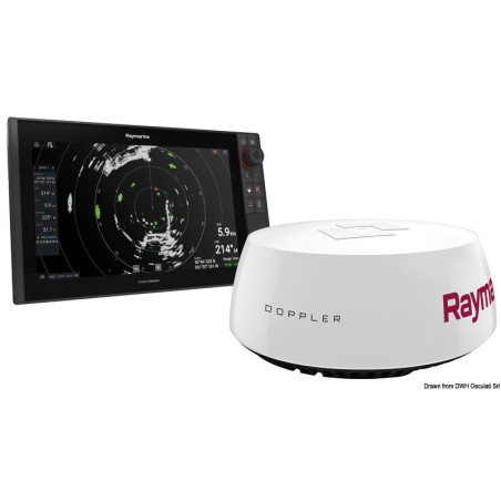 RAYMARINE QUANTUM doppler solid state radar antenna