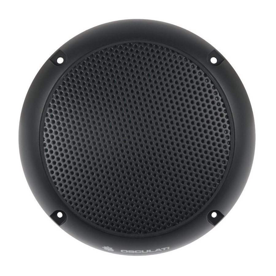 Enceintes stéréo deux voies version Slim, profondeur 23 mm Variante ou Accessoires Réduit:deux voies 150 mm 60 W noir *29.721.98