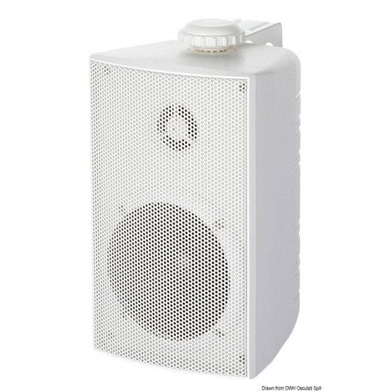 CABINET Range - 2-Way Stereo Speaker for external/internal mounting Variante ou Accessoires Réduit:2-way speakers white *29.730.