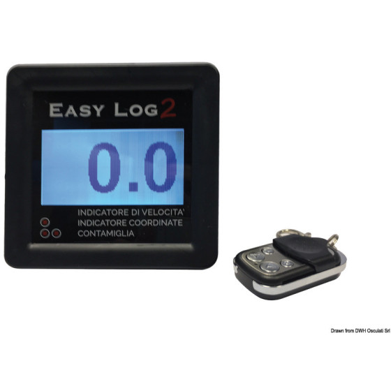 EASY LOG 2 GPS speedometer without transducer 