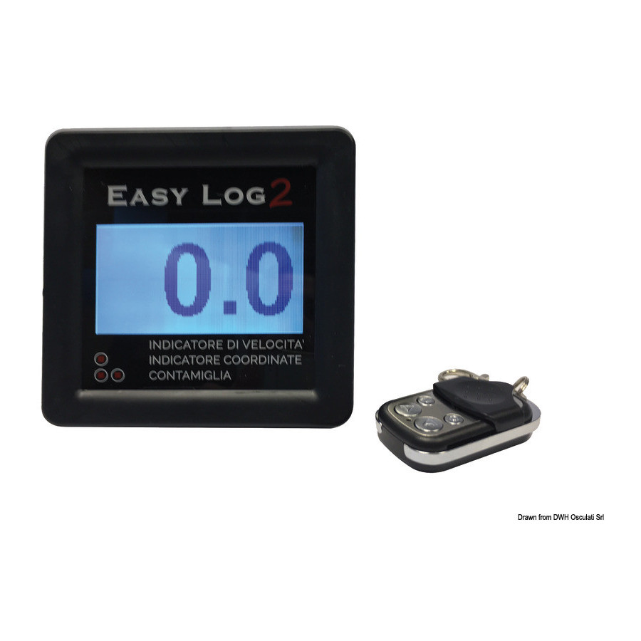 EASY LOG 2 GPS speedometer without transducer 