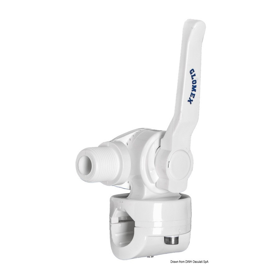 GLOMEX lever-operated articulated base 