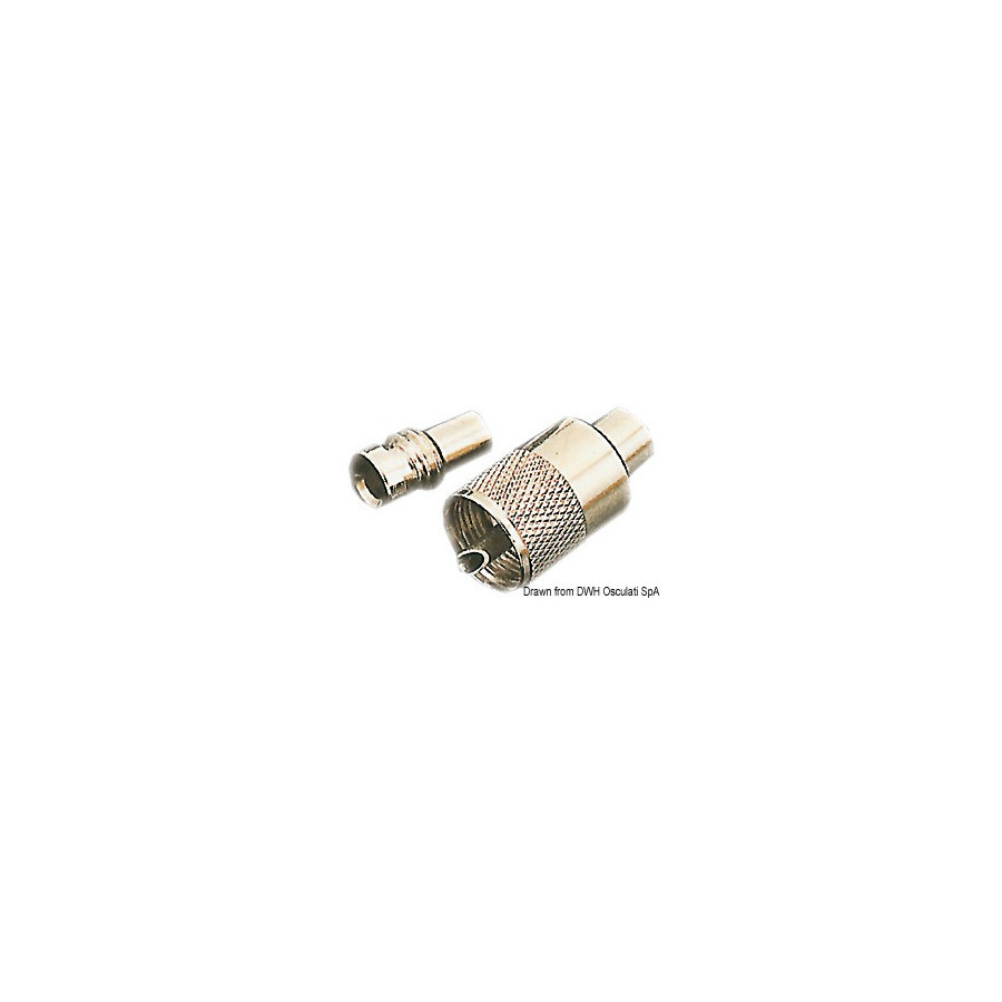Accessories for antennas Variante ou Accessoires Réduit:plug for radio connection *29.903.10* Qté : 5