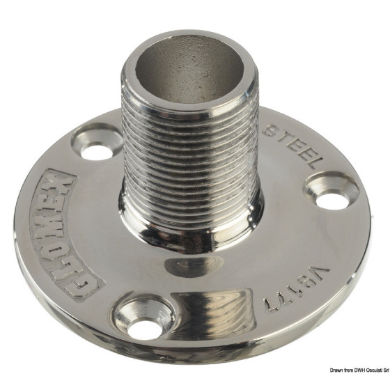 Base Variante ou Accessoires Réduit:base for antennas AISI316 98 mm *29.917.40*