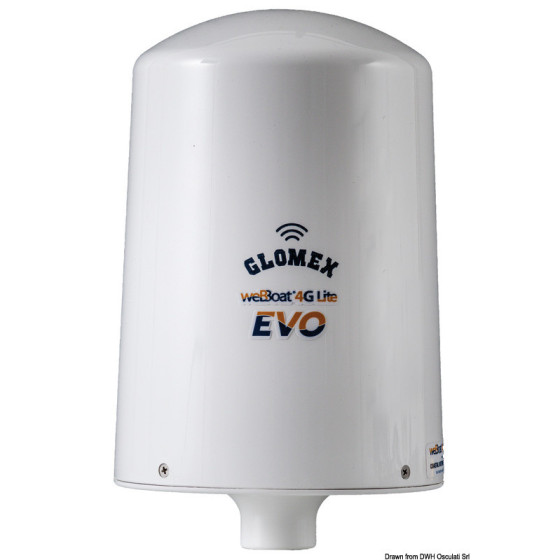 GLOMEX WebBoat Antenna Variante ou Accessoires Réduit:Antenna 4G Lite EVO *29.921.07*