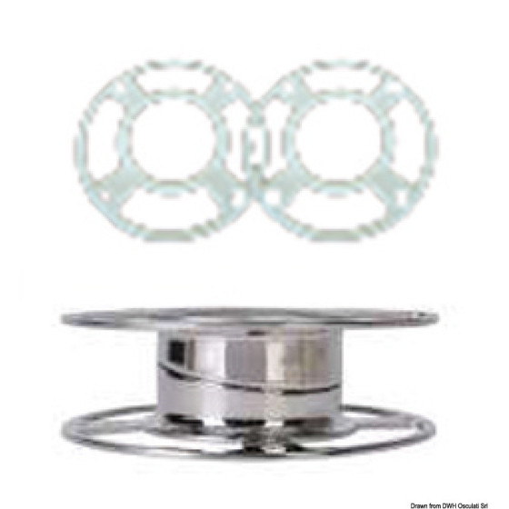Tilting stainless steel support for GLOMEX TV antennas 