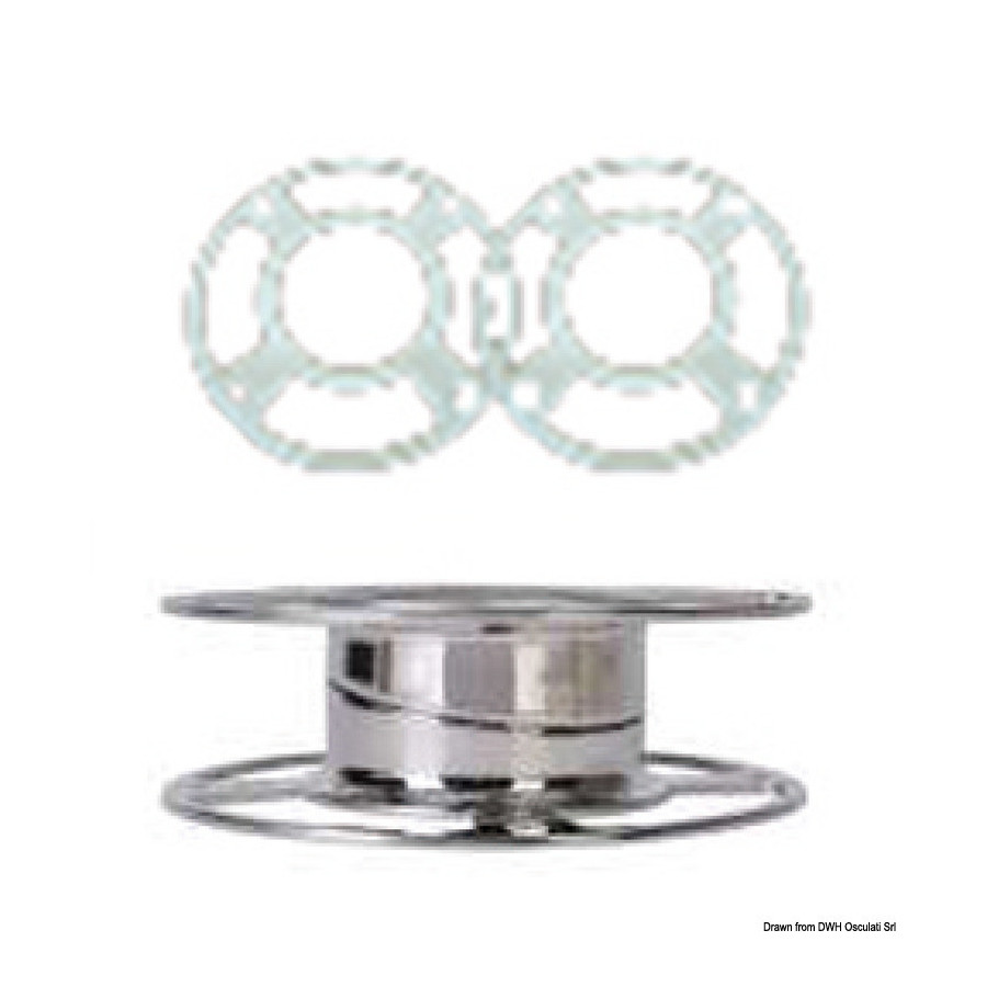 Tilting stainless steel support for GLOMEX TV antennas 