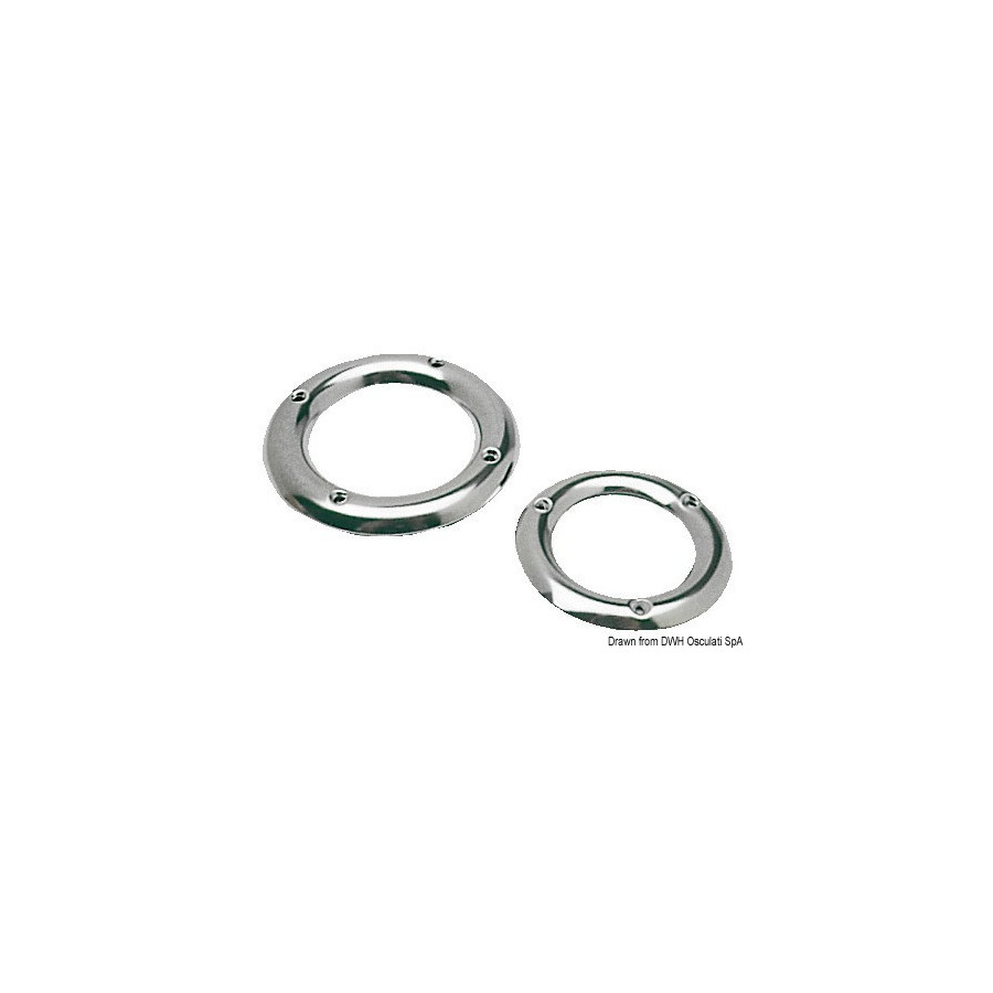 Bague passe-câble avec joint à ailettes en PVC 