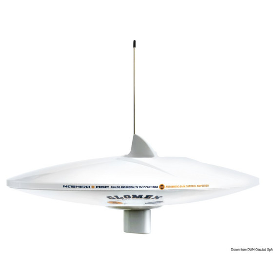 GLOMEX Nashira AGC/DAB/AM-FM TV antenna 