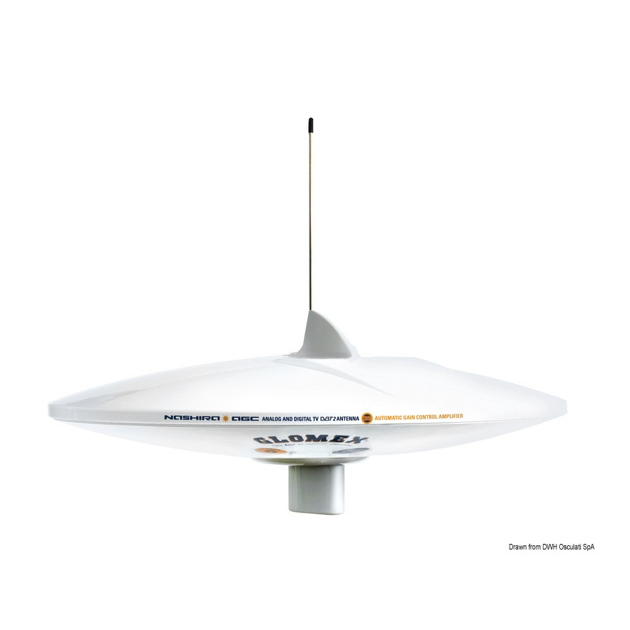 GLOMEX Nashira AGC/DAB/AM-FM TV antenna 
