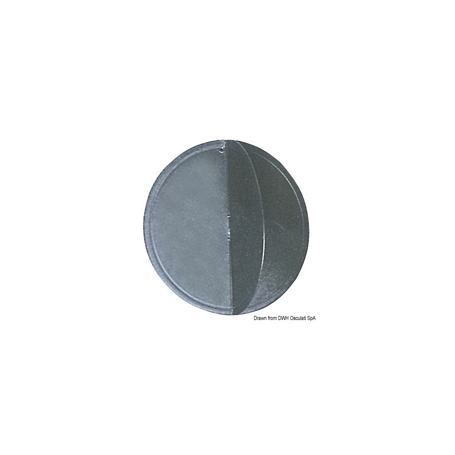 Boule de mouillage noir, diamètre 300 mm 