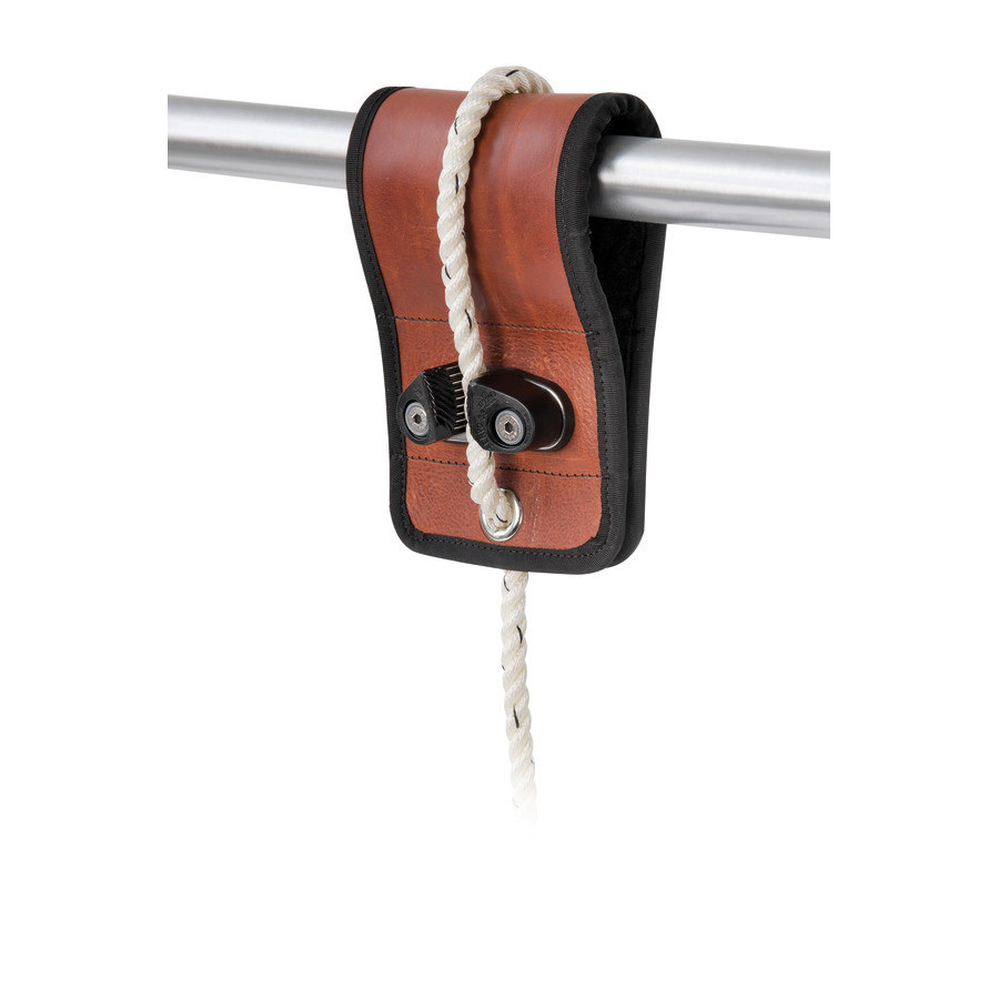 Raccord en cuir pour pare-battages 