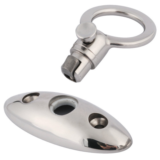 Dispositif d'accrochage amovible pour pare-battages 