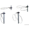 Porte pare-battage repliable en inox