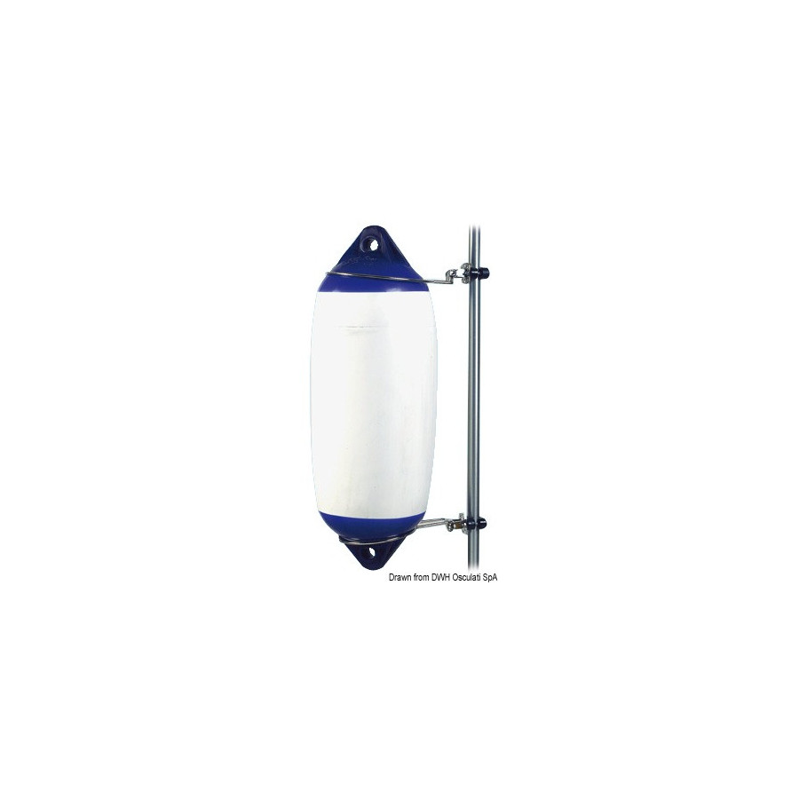 Porte pare-battage repliable en inox 