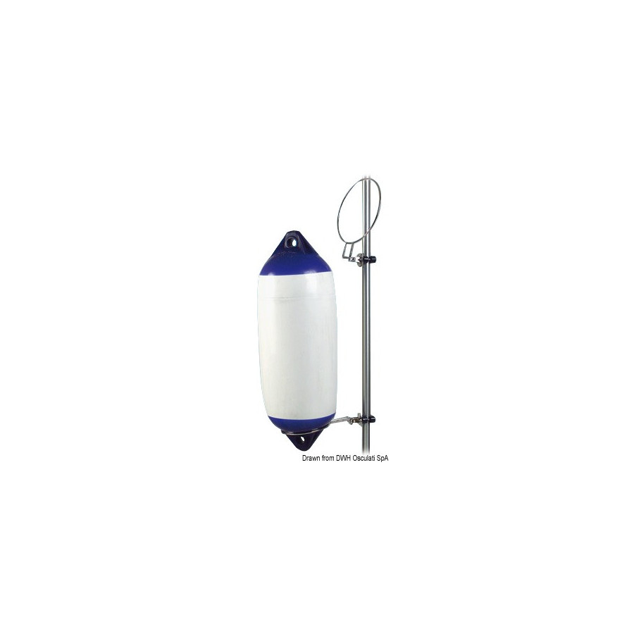 Porte pare-battage repliable en inox 
