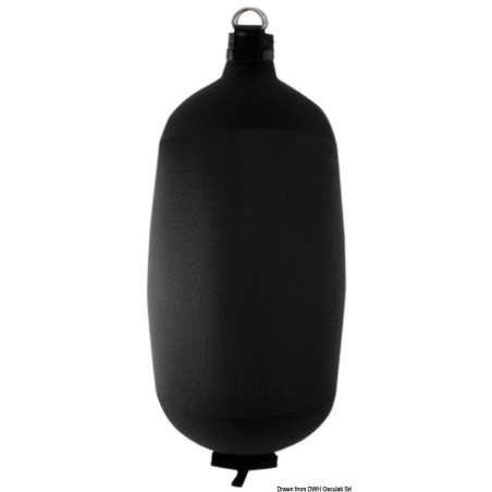 Pare-battage cylindrique en tissu gonflable FENDERTEX